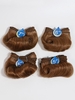 4Pcs Wavy Human Hair Weaves