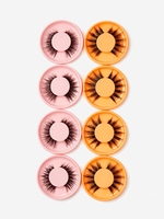8 Pairs Of Mixed Type Natural False Eyelashes