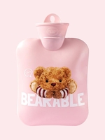 800ML Cartoon Bear Pattern Hot Water Bag
