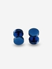 8MM Stainless Steel Round Pie Dumbbell Shape Earring