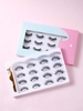 8Pairs False Eyelashes with 1Pc Tweezer