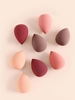 8PCS Droplet Makeup Egg Set Beauty Tool