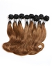 8Pcs Natural Wavy Human Hair Weaves Bundles
