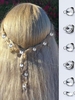 8Pcs Rhinestone Design Braid Hair Accessories