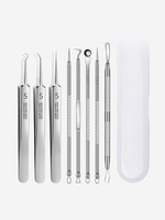 8Pcs Stainless Steel Blackhead Acne Removal Needle Kit Tool Set