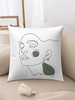 Abstract Character Plush Pillow Case