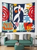 Abstract Print Wall Handing Tapestry