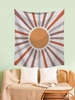 Abstract Sun Printing Wall Hanging Tapestry