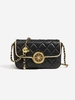Adjustable Ball Chain Quilted Bag