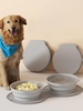 Adjustable Folded Dual-use Slow Feeder Pet Bowl