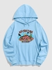 ADVENTURE Desert Vibes Graphic Hoodie 2xl Light blue