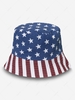 American Flag Star Stripes Bucket Hat