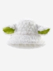 Animal Ears Shaped Thermal Warm Fluffy Fuzzy Faux Fur Bucket Hat