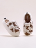 Animal Pattern Fleece Lined Thick Bottom Puffer Slippers