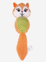 Animal Shape Pet Plush Cleaning Teeth Bite Sound Toy