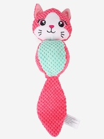 Animal Shape Pet Plush Cleaning Teeth Bite Sound Toy