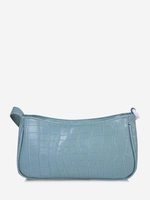 Animal Texture Chain Detail Shoulder Bag