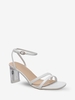 Ankle Strap Transparent High Heel Sandals