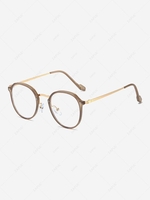 Anti Blue-ray Can Match Myopia Round Frame Glasses