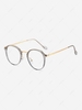 Anti Blue-ray Can Match Myopia Round Frame Glasses