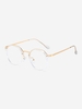 Anti Blue-ray Can Match Myopia Round Frame Glasses