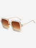 Anti UV Oversized Square Sunglasses