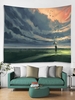 Aquarelle Print Tapestry