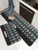 Argyle Pattern Kitchen Floor Mat