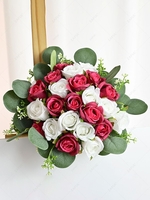 Artificial Rose Wedding Flower Bouquet