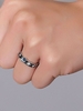 Astronaut Planet Pattern Hip Hop Adjustable Opening Ring