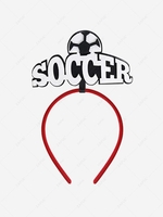 Bar Club Party Decor Sports Soccer Design Headband