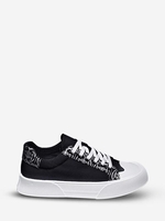 Baroque Pattern Platform Bottom Canvas Shoes