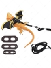 Bat Design Lizard Wing Traction Rope Harness & Leash Set