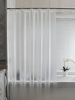 Bath Semi Clear Waterproof Shower Curtain