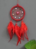Bead Decor Feather Fringe Car Hanging Dreamcatcher