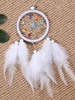 Bead Decor Feather Fringe Car Hanging Dreamcatcher