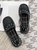 Beading Detail Platform Loafers