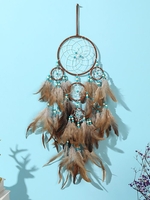 Beading Feather Layered Dreamcatcher