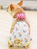 Bear Decor Cartoon Print Pet Sanitary Pants