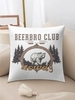 Bear Graphic Pillow Case