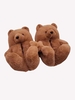 Bear Shape Fuzzy Home Winter Slippers