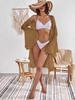 Belted Bell Sleeve Longline Cover Up Coffee