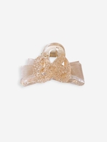 Bowknot Mesh Panel Rhinestones Hair Claw