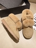 Bowknot Pom Pom Ball Fleece Lined Snow Boots