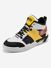 Breathable Color Splicing Letter High Top Board Shoes