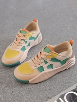 Breathable Colorblock Board Shoes