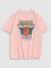 Cactus Basketball Graphic Short Sleeve T-shirt S Light pink