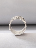 Cactus Metal Punk Ring