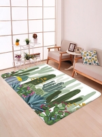 Cactus Pattern Floor Mat