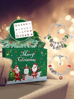Calendar Handmade Diy Christmas Bracelet Mystery Box
